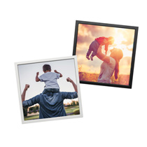 2 x PicTiles 20 x 20cm (8 x 8in) incl Delivery