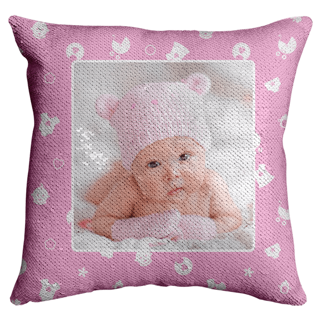 Flip Sequin Cushion Cover 40x40cm