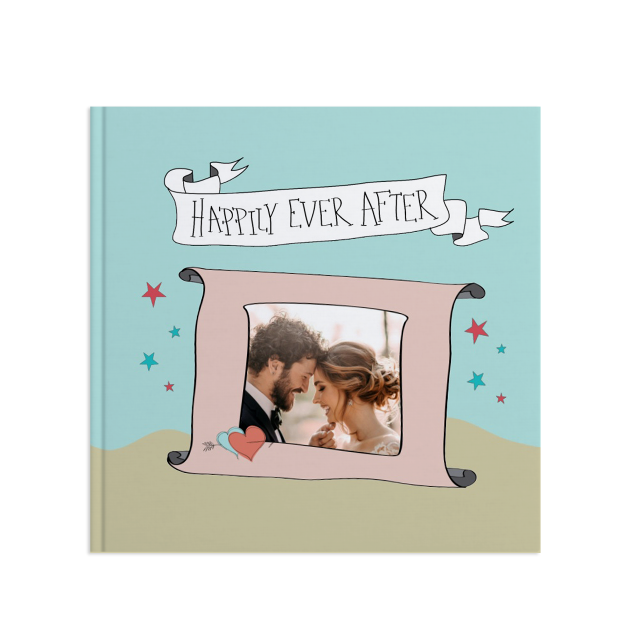 Wedding Handdrawn 30cm x 30cm Square Photobook